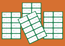 ORTOGRAFICZNE domino - ORTOGRAFIA - ó/u, rz/ż, ch/h