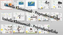 Zestaw sketchnotek – notatek do całego działu „Krajobrazy świata” wykonanych w power point do edycji. Geografia 5