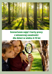 Scenariusze, karty lasoterapii, afirmacje - W Krainie Wiosennej Uważności