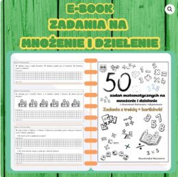 50 zadań matematycznych na mnożenie i dzielenie