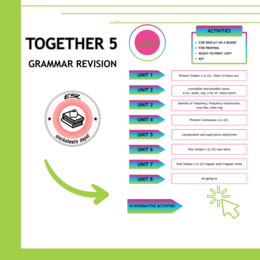 Together 5 – ćwiczenia utrwalające gramatykę dla klasy 5