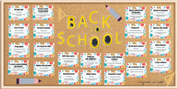 Gazetka anglojęzyczna Back to school || szkolne idiomy