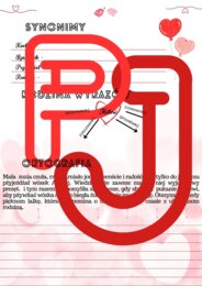 Walentynkowe zadania językowe.