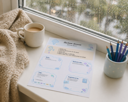 Karta słuchacza „Jak brzmi deszcz?”