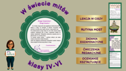 Mitologia – Jak starożytni Grecy wyobrażali sobie świat? – prezentacja + scenariusz + karta pracy