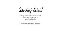 Szukaj liści