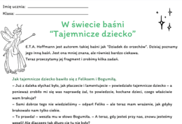Baśni, czytanie ze zrozumieniem, powtórzenie wiadomości o baśniach
