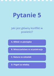 Lalka – 20 pytań i odpowiedzi | Łatwy quiz powtórkowy | Prezentacja na lekcję | Matura