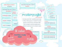 Rozkręcajki- środki stylistyczne