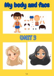 My body and face - New English Adventure 2 Unit 3