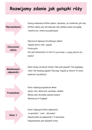 Róża i jagody – zestaw materiałów edukacyjnych dla przedszkola i klas 1–4