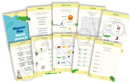 Zeszyt zadań do nauki samogłoski A