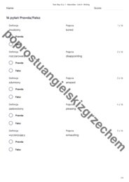 Repetytorium Ósmoklasisty cz. 1 (Macmillan) – Unit 4 – testy