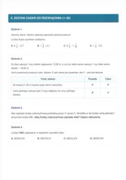 Egzamin Ósmoklasisty z Matematyki (Teoria + Zadania + Klucz)