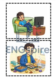 LEGO Grammar Fun – Present Simple, to be i can w formie gry