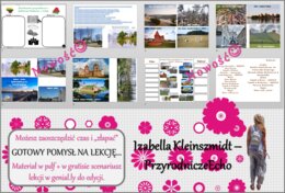 Pomysł na lekcję/karta pracy/stacje zadaniowe/notatki/ materiał do lekcji do tematu „Dziedzictwo przyrodnicze i kulturowe Białorusi i Litwy” w pdf. W gratisie niekomercyjny scenariusz lekcji/pomysł na lekcję w programie genial.ly do edycji. Geografia 6. 