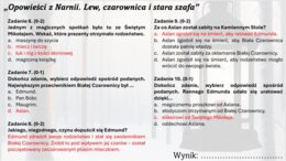 Zestaw lekturowy "Opowieści z Narnii. Lew, czarownica i stara szafa."