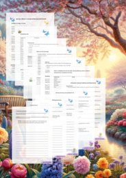 Spring in Bloom: A Season of Renewal and Growth B1/B2 Karty Pracy. Worksheet. Wiosna. Gotowa lekcja.