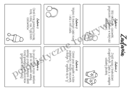 Części mowy - rękawiczki-kieszonki