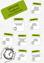 Lekturowe 5 sekund - WIELKI ZESTAW - Lektury z klas 7-8