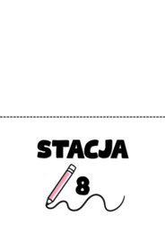 Stacje zadaniowe – klasa 1–2 | 8 stacji do utrwalenia umiejętności