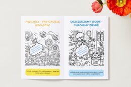 Kolorowanki edukacyjne. Dbam o przyrodę. Zwierzęta w ekosystemie. Segreguję śmieci.