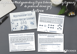 Gazetka na Międzynarodowy Dzień Ochrony Warstwy Ozonowej do pracowni chemicznej