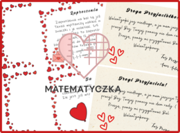 Walentynkowy Bal Ułamki Zwykłe - Matematyczka Martyna Rozalia