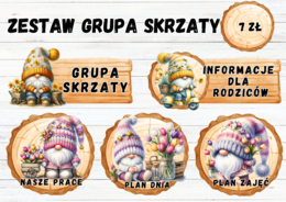 ZESTAW GRUPOWY GRUPA SKRZATY