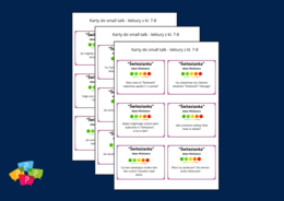 "ŚWITEZIANKA" – Karty do SMALL TALK – lektury – gra