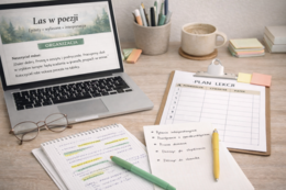 Scenariusz lekcji języka polskiego. "O lasach". Ks. Jan Twardowski