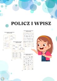 LICZYM I PISZEMY! EDUKACYJNE ARKUSZE DLA NAJMŁODSZYCH