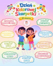 🌈 DZIEŃ KOLOROWEJ SKARPETKI/ZESPOŁU DOWNA 🌈