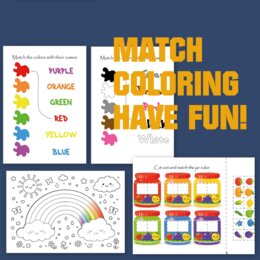 Karty Pracy Kolory – Materiały do Druku dla Przedszkola