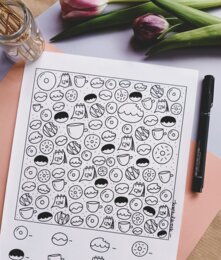 TŁUSTY CZWARTEK - ZESTAW MATERIAŁÓW: "Pączkowe sekrety" - zaszyfrowane hasła, "BYSTRE OCZKO" - TŁUSTY CZWARTEK, TŁUSTY CZWARTEK - gra "WYTURLAJ PĄCZUSIA"