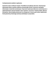 Ocena na świadectwo dla ucznia z niepełnosprawnością intelektualną- wzór