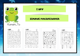 Zimowe poszukiwani- I spy