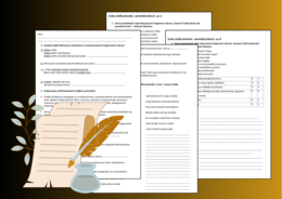 🌹LIRYKA - środki poetyckie - sprawdzian 2 grupy - kl.7-8 + odpowiedzi