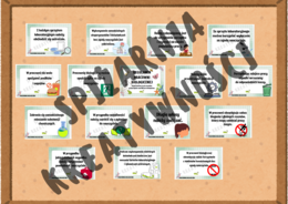 REGULAMIN PRACOWNI BIOLOGICZNEJ (gazetka ścienna)