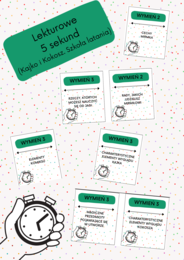 Lekturowe 5 sekund - zestaw dla klas IV-VI