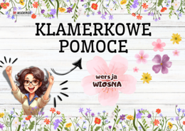 ZESTAW POMOCY KLAMERKOWYCH - WERSJA WIOSNA