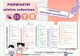 PIERWIASTKI sztafety zadaniowe