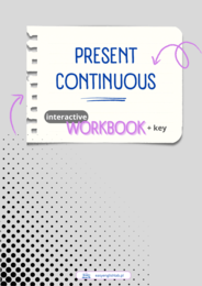 Present Continuous – Interaktywny e-book do nauki angielskich czasów – dla początkujących