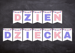 DZIEŃ DZIECKA - GIRLANDA