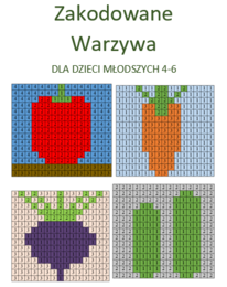 Zakodowane warzywa dla dzieci młodszych