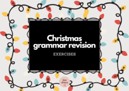 Świąteczny materiał do powtórki gramatyki HAVE GOT + TO BE