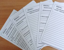 Mowa zależna i niezależna - stacje zadaniowe.