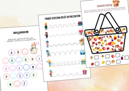 Karty pracy dla klas 0-3 | Ćwiczenia na 4 pory roku | Rozwój motoryki małej i kreatywności, 53 strony