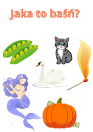 baśnie w obrazkach escape room stacje zadaniowe Andersen noc czytania konkurs