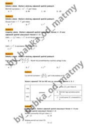 Zeszyt przygotowań do E8 z matematyki – potęgowanie i pierwiastkowanie